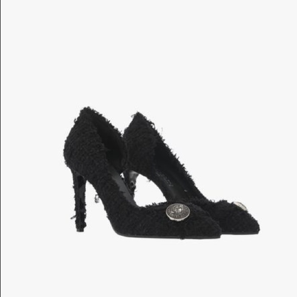 Balmain Tweed Julie Pump 39.5